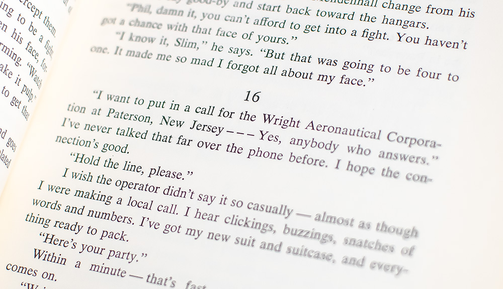 The Spirit of St. Louis.