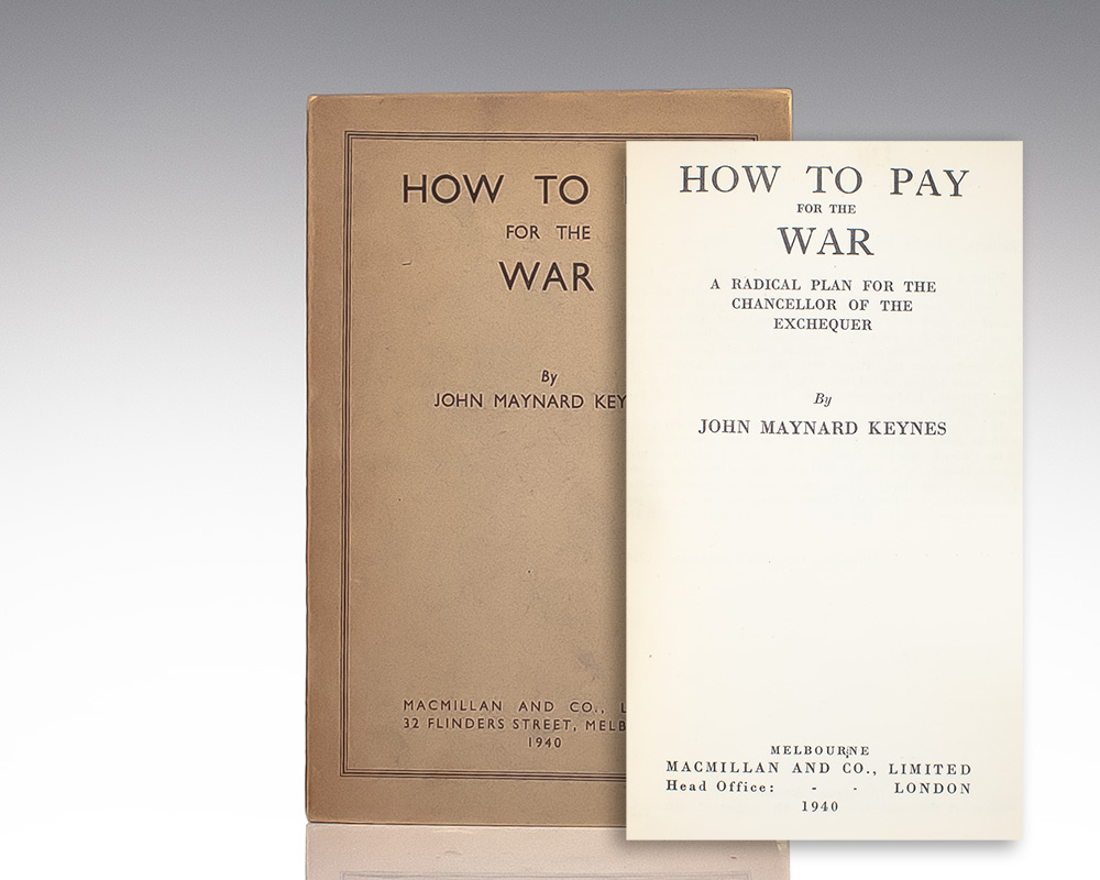 How To Pay For the War.