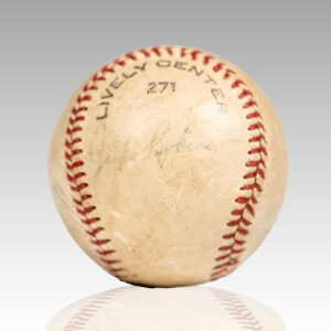 Jackie Robinson, Duke Snider, and Clyde King Signed Baseball.