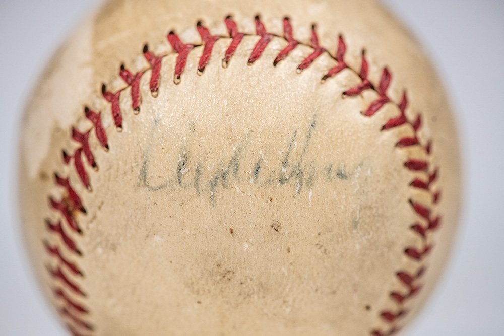 Jackie Robinson, Duke Snider, and Clyde King Signed Baseball.