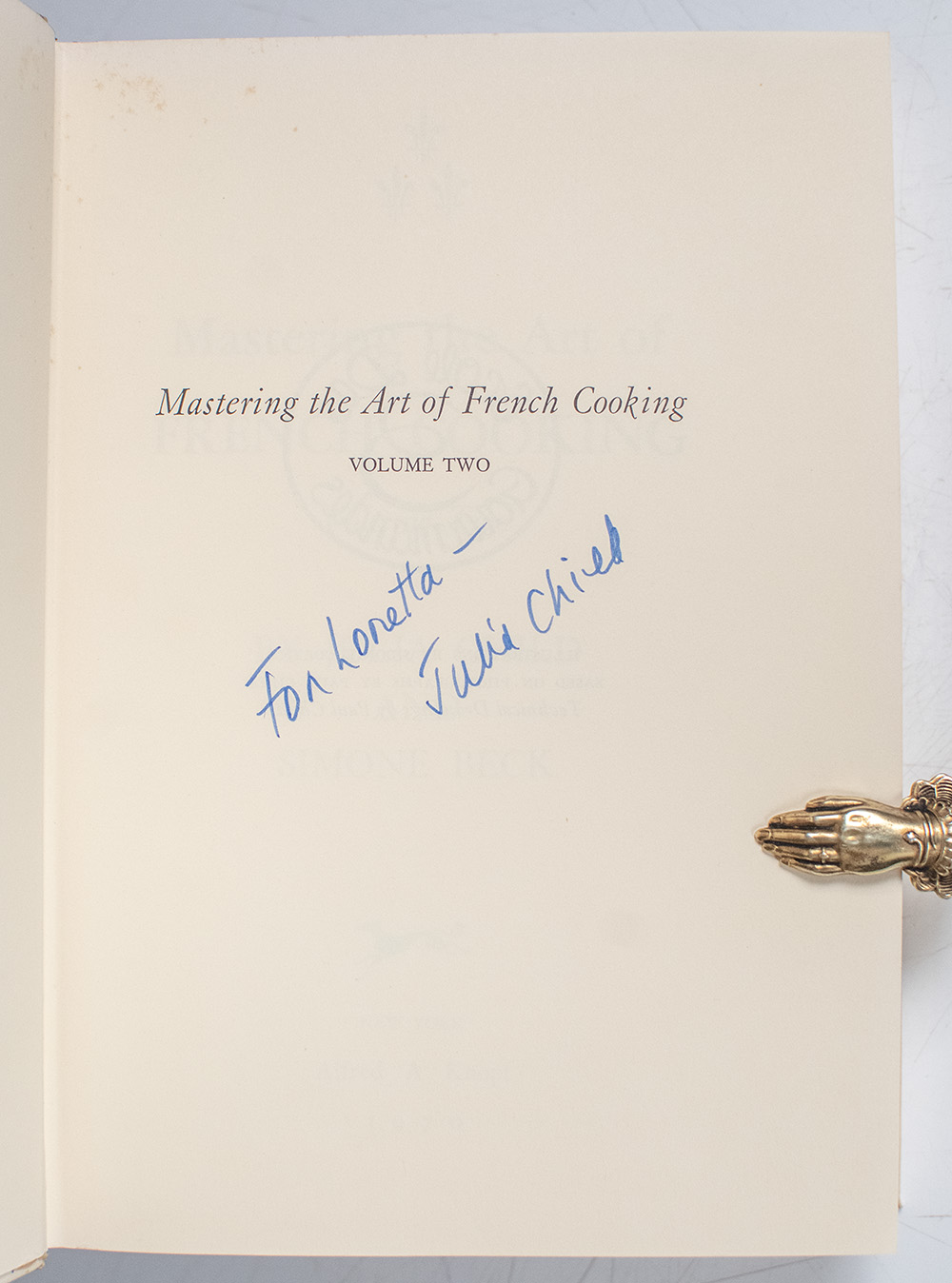 Mastering the Art of French Cooking: Volume Two.