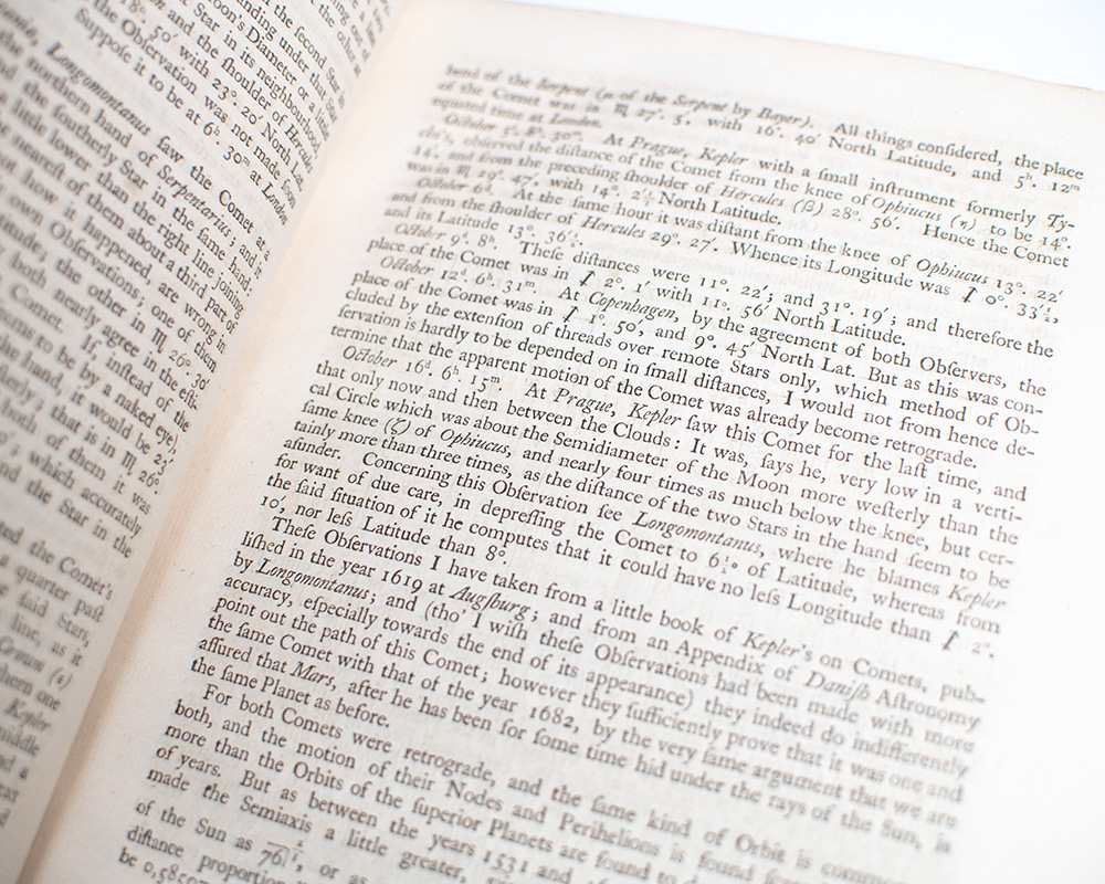 Astronomical Tables with Precepts both in English and Latin for Computing the Places of the Sun, Moon, Planets, and Comets.