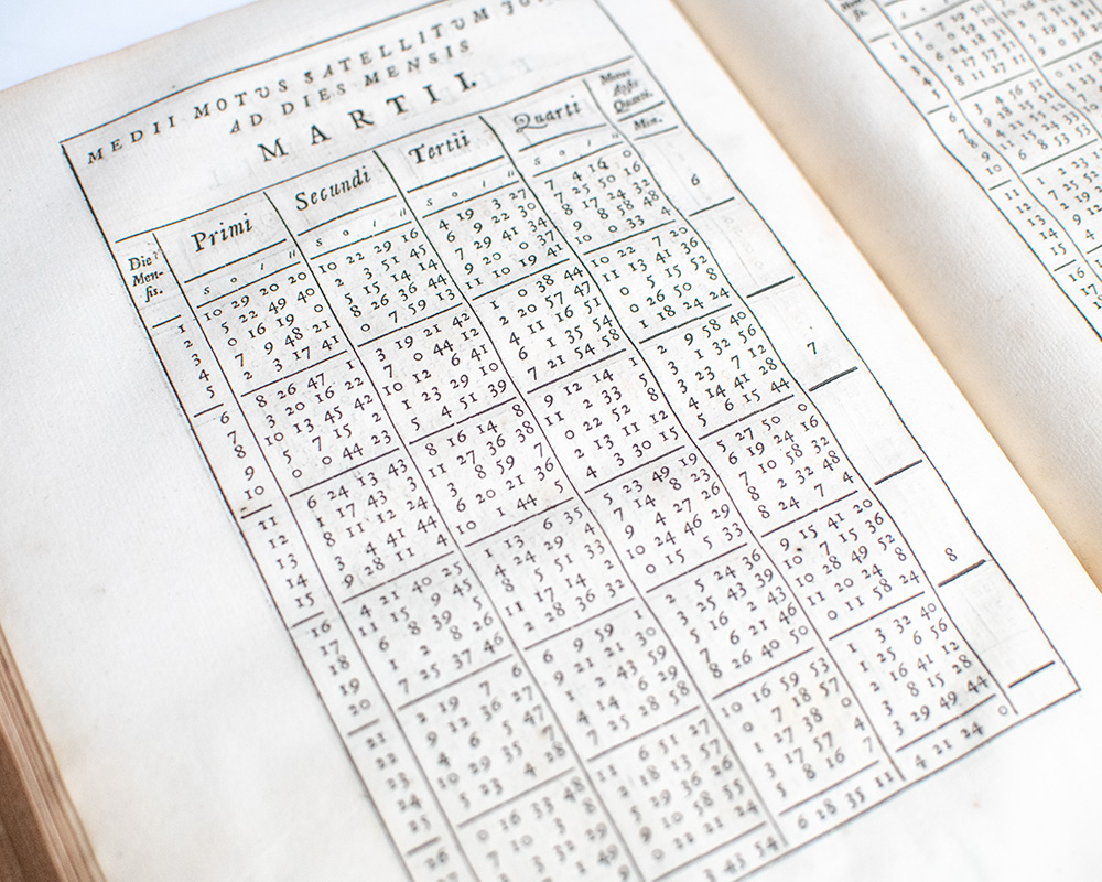Astronomical Tables with Precepts both in English and Latin for Computing the Places of the Sun, Moon, Planets, and Comets.