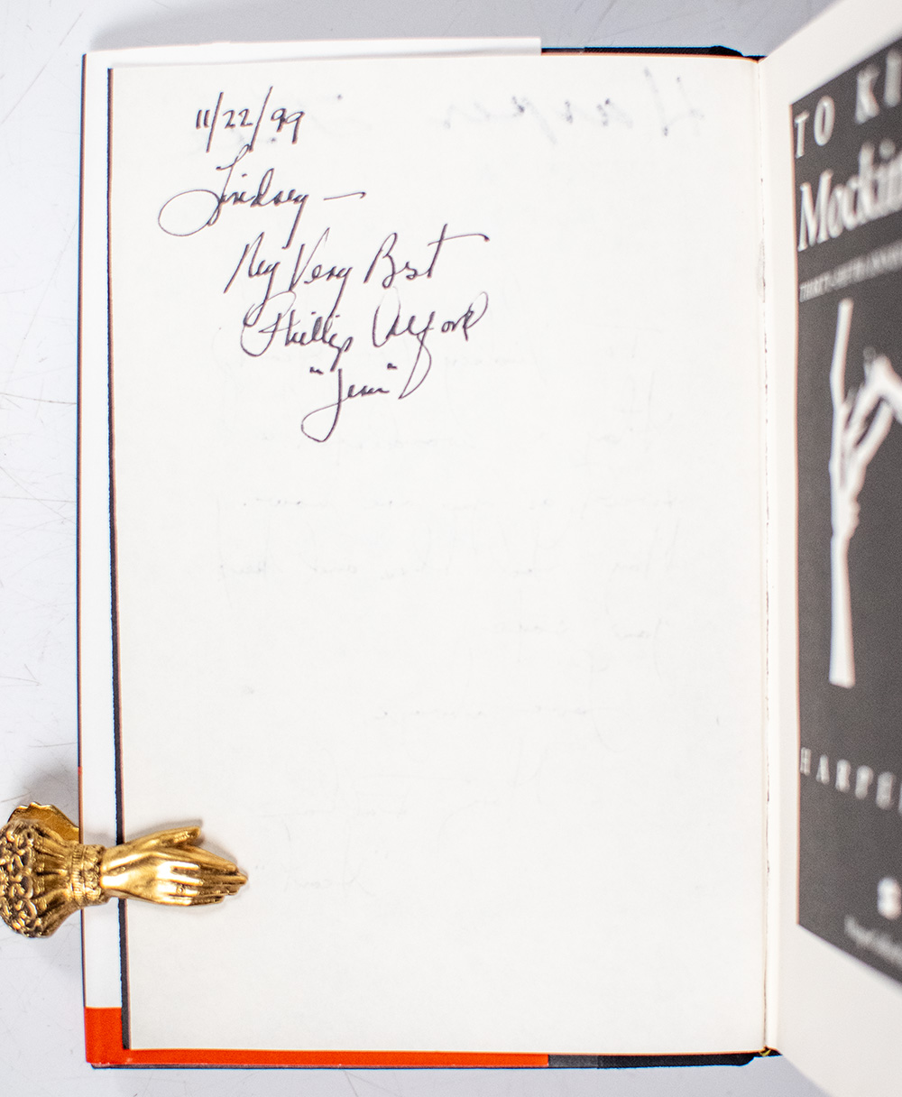 To Kill A Mockingbird.