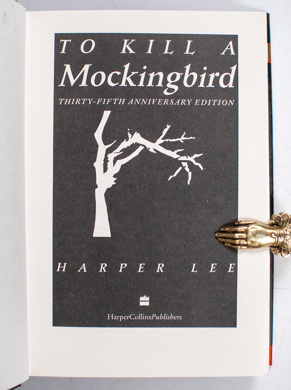 To Kill A Mockingbird.