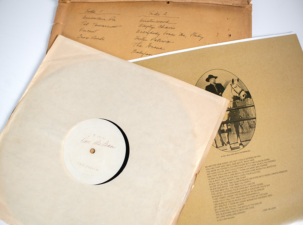 Don McLean: American Pie.