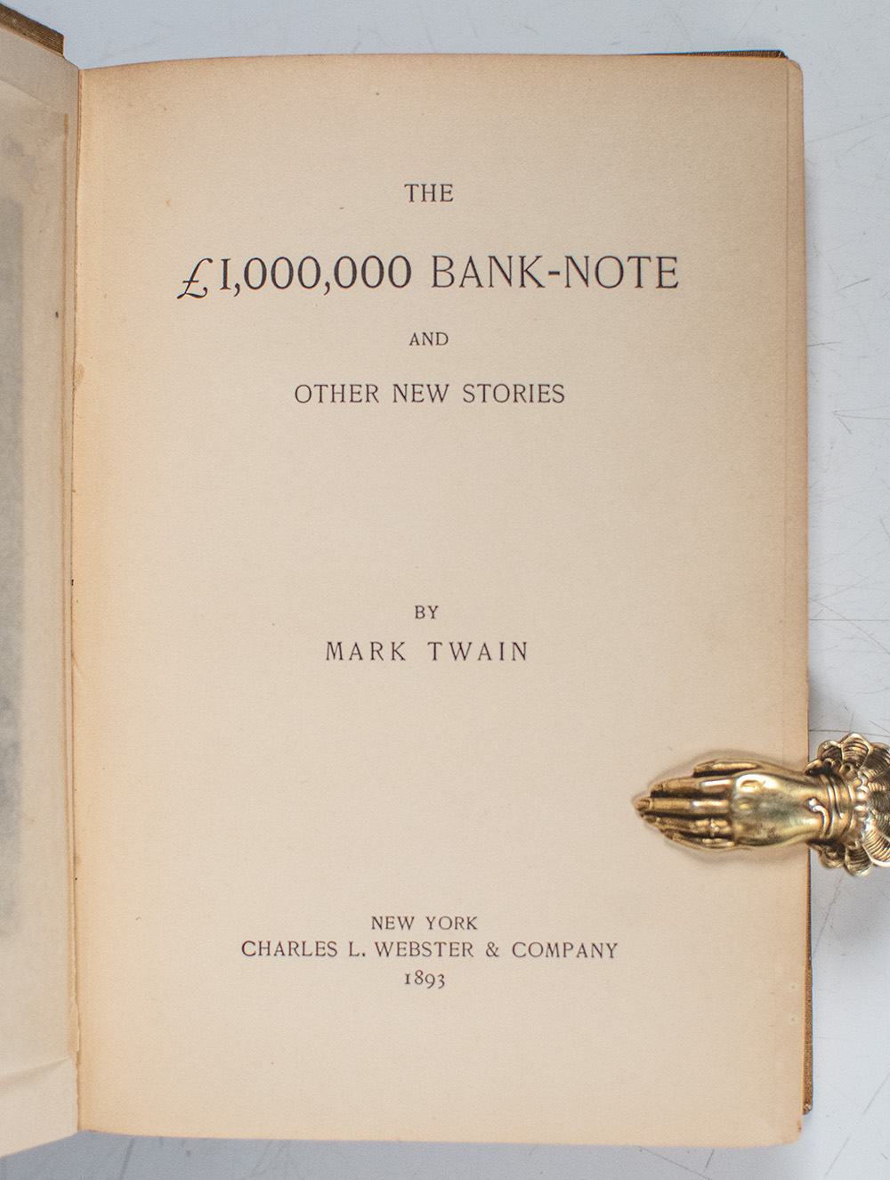 The £1,000,000 Bank-Note and Other New Stories.