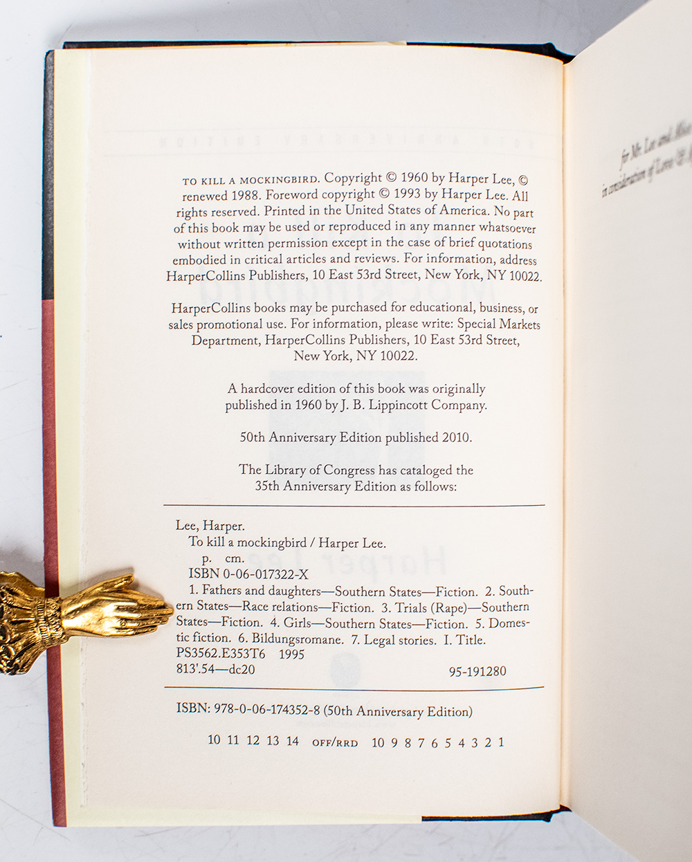 To Kill a Mockingbird.