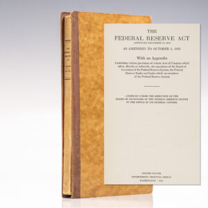 The Federal Reserve Act as Amended to October 1, 1935.