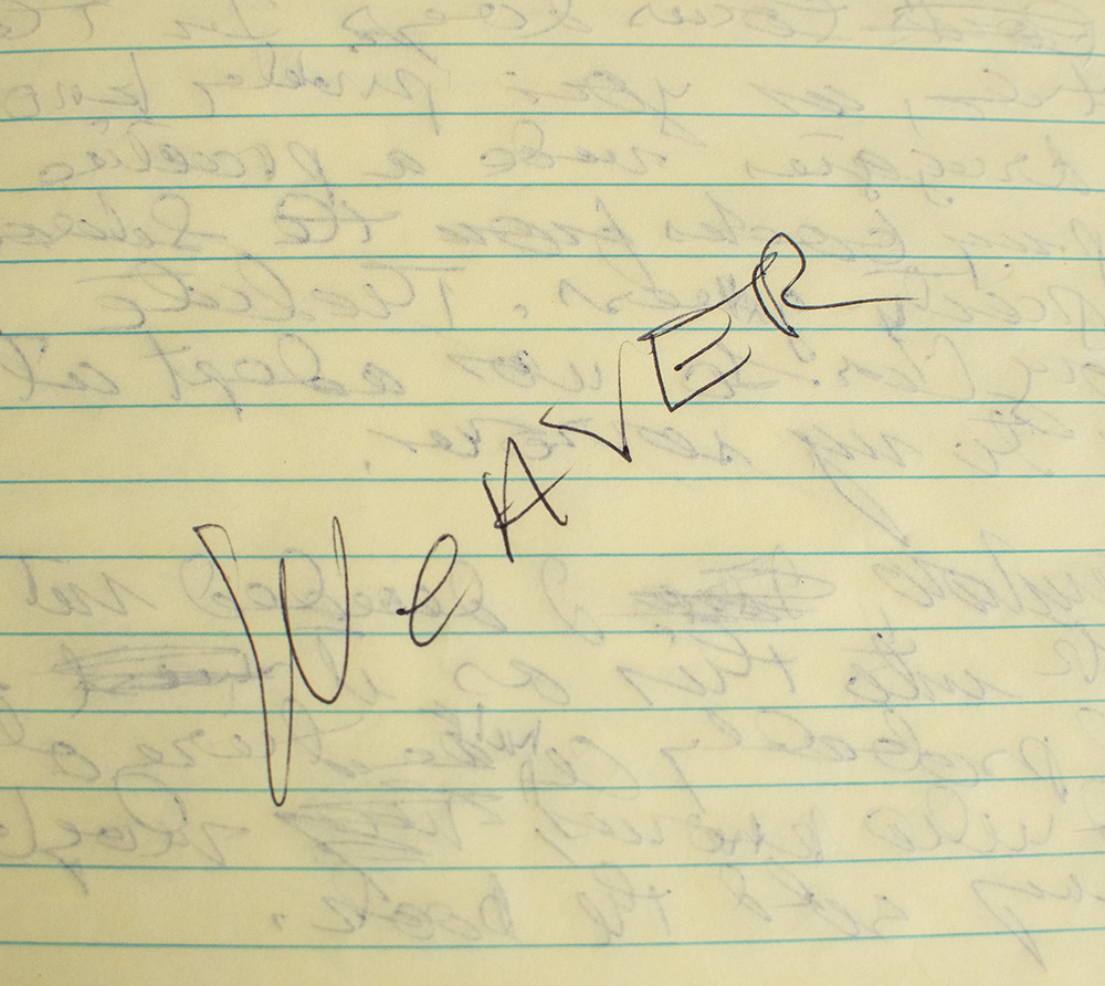 Lucien Carr Autograph Letter Signed to Helen Weaver.