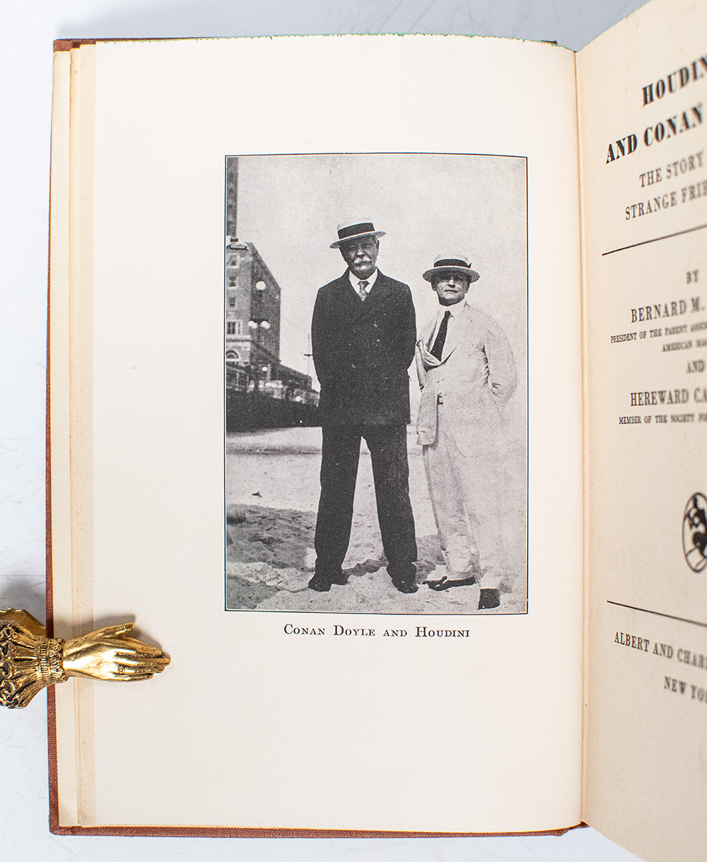 Houdini and Conan Doyle.