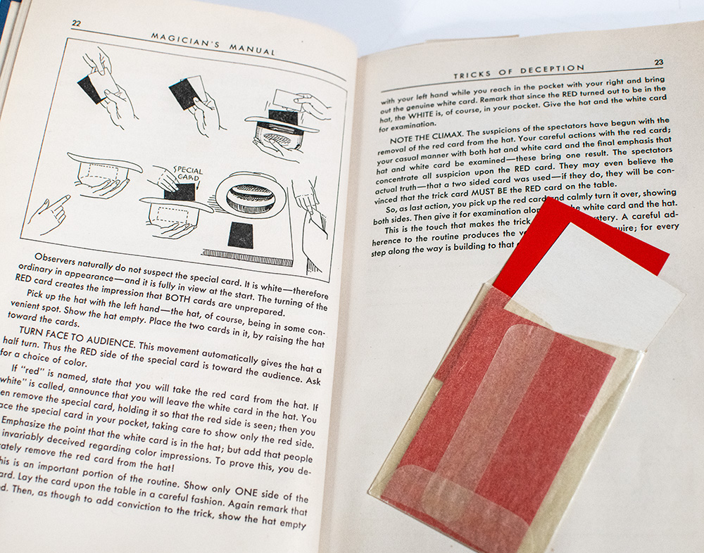 Magician's Manual: Tricks of Magic and Mystification.