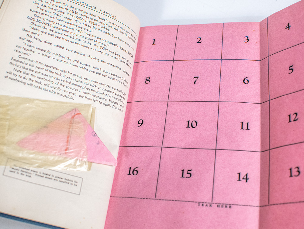 Magician's Manual: Tricks of Magic and Mystification.