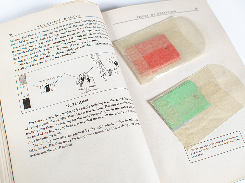 Magician's Manual: Tricks of Magic and Mystification.