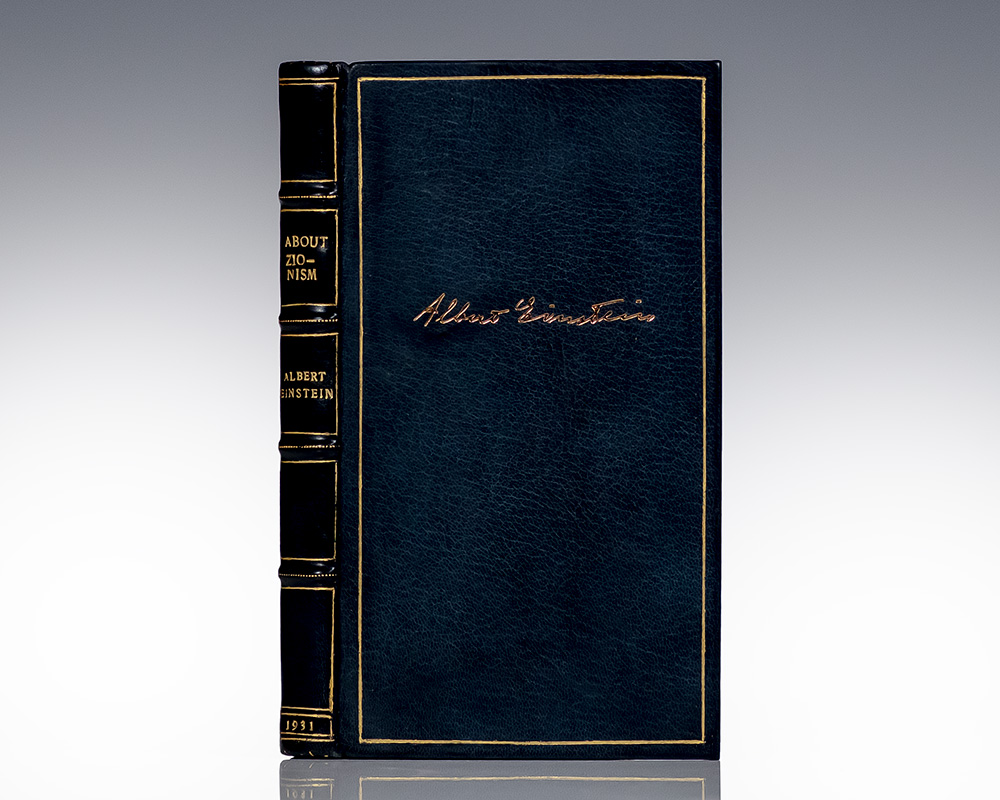 About Zionism: Speeches and Letters.