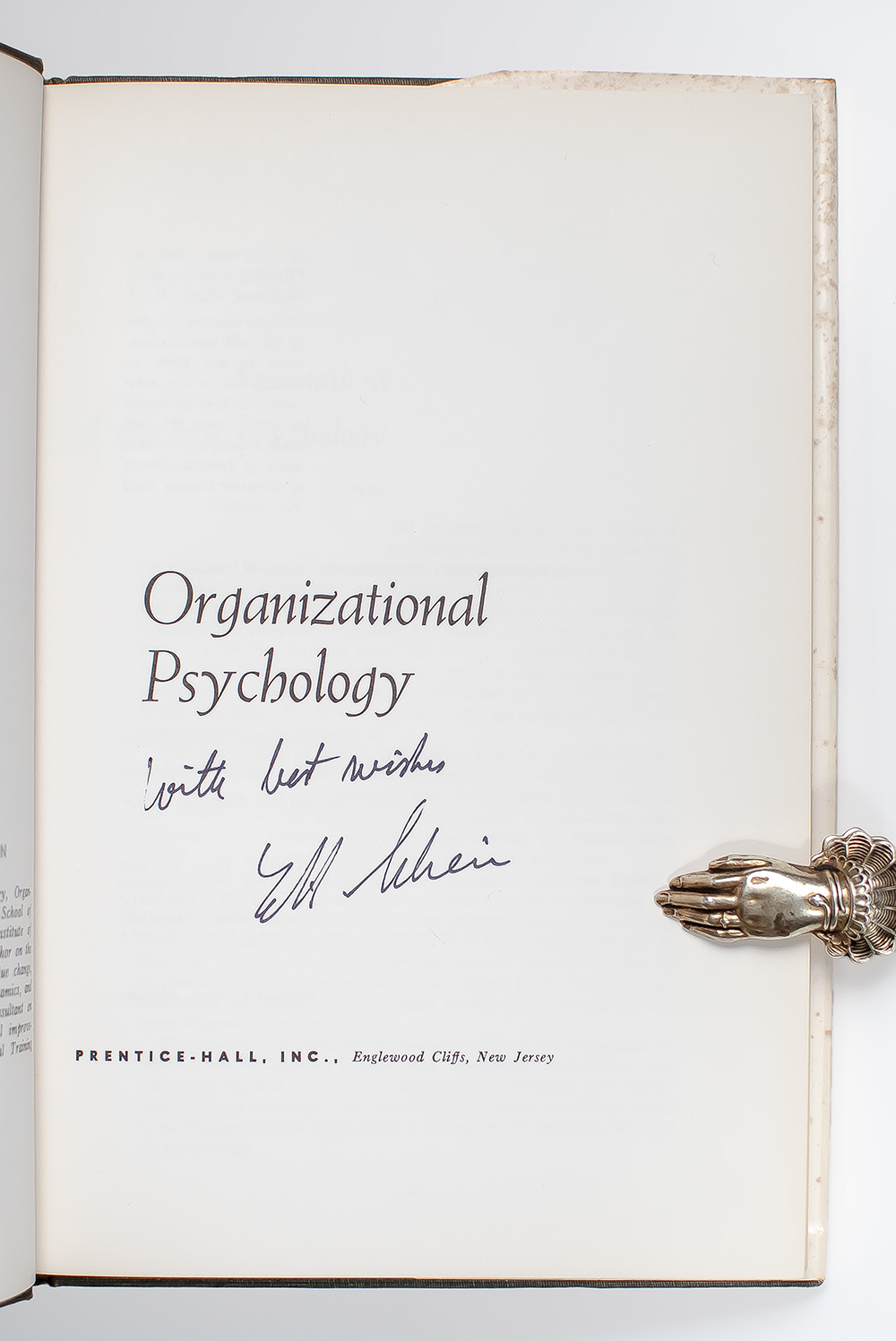 Organizational Psychology.
