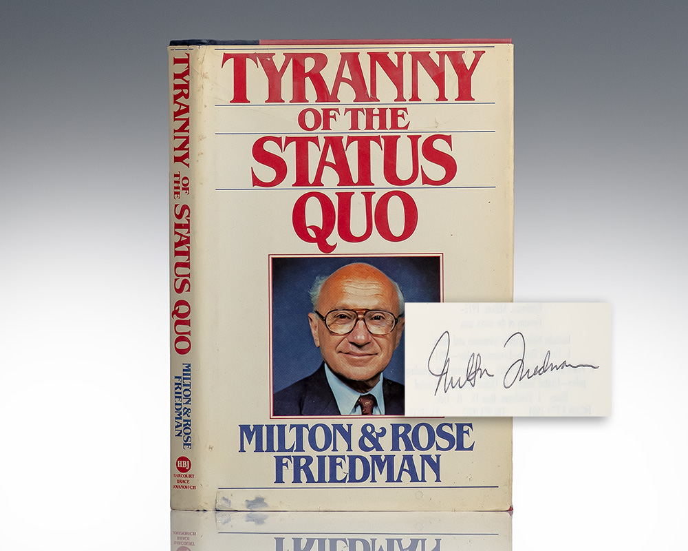 Tyranny of the Status Quo.