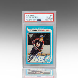 1979 Topps Wayne Gretzky Edmonton Oilers hockey card