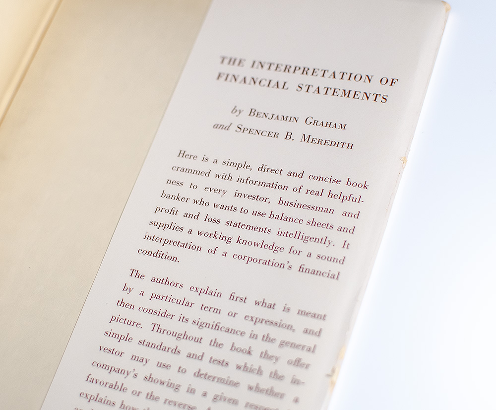 The Intelligent Investor.