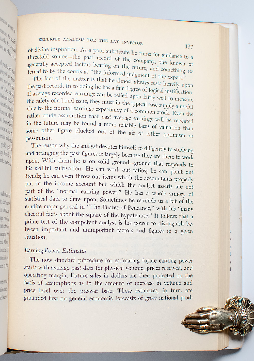 The Intelligent Investor.