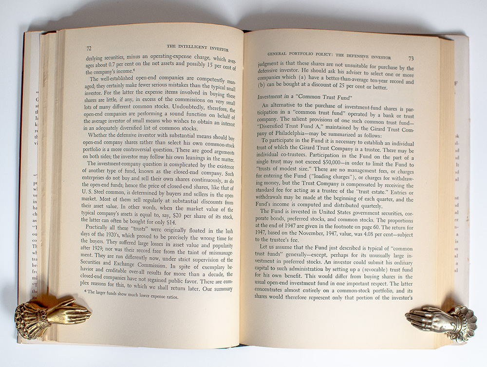 The Intelligent Investor.