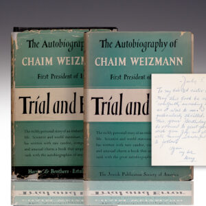 Trial and Error: The Autobiography of Chaim Weizmann