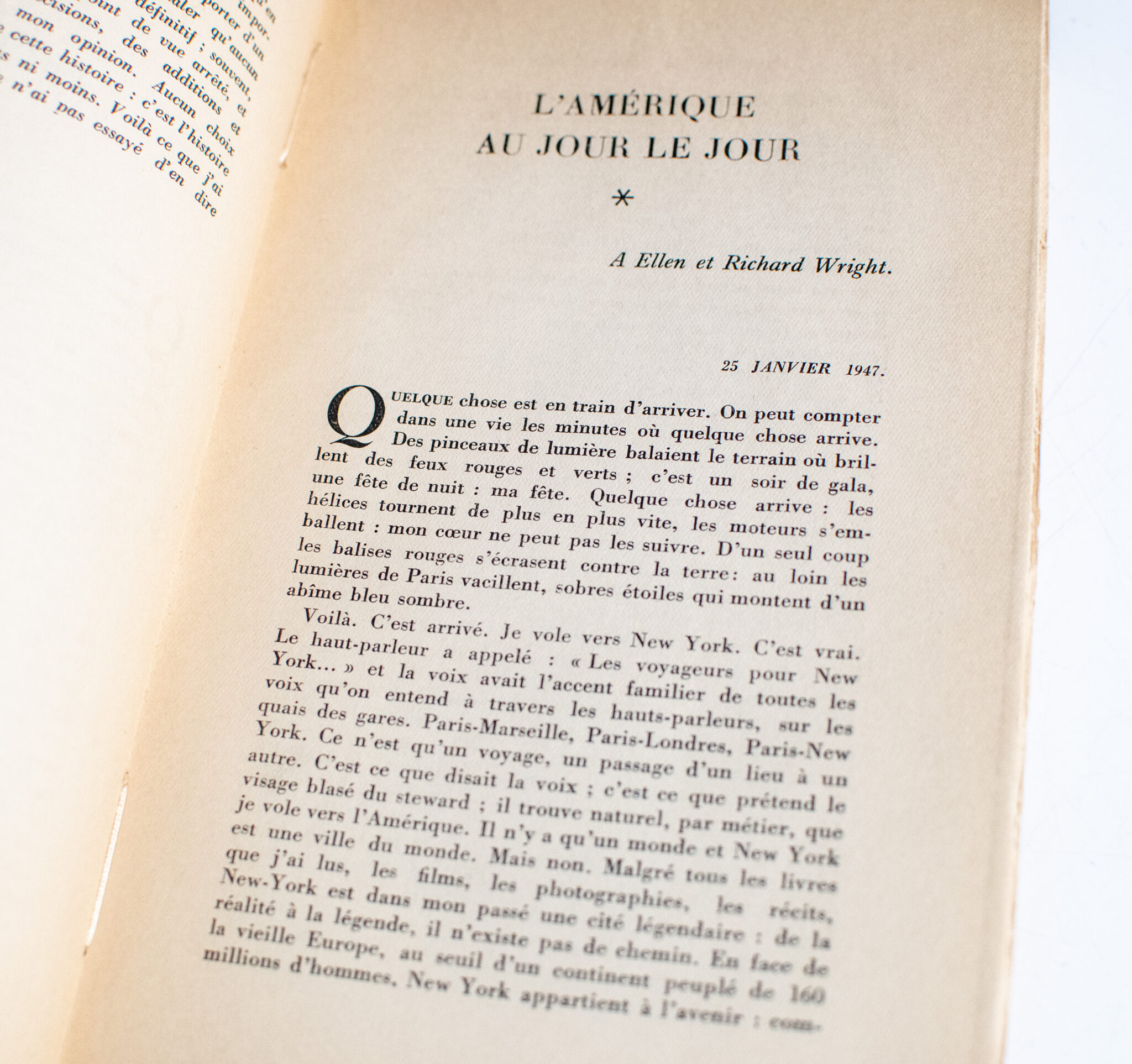 L'Amerique Au Jour Le Jour.