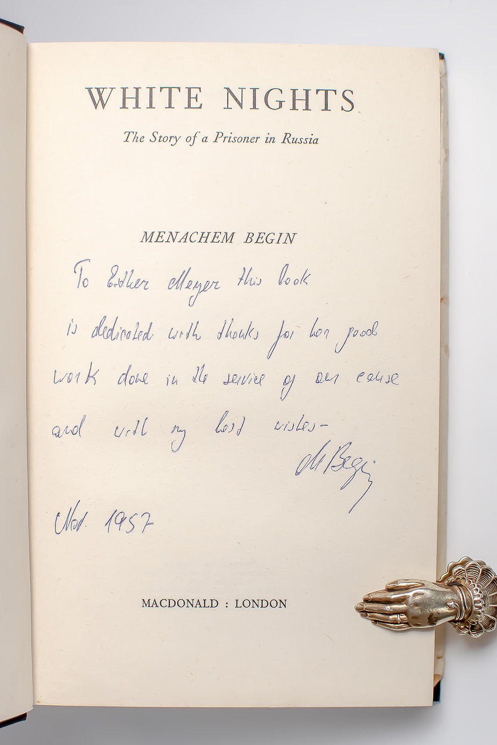 White Nights: The Story of a Prisoner in Russia.