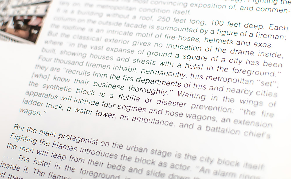 Delirious New York: A Retroactive Manifesto for Manhattan.