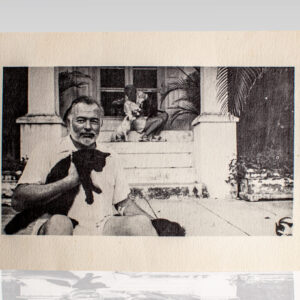 Ernest and Mary Hemingway Christmas Card Signed by Mary Hemingway.