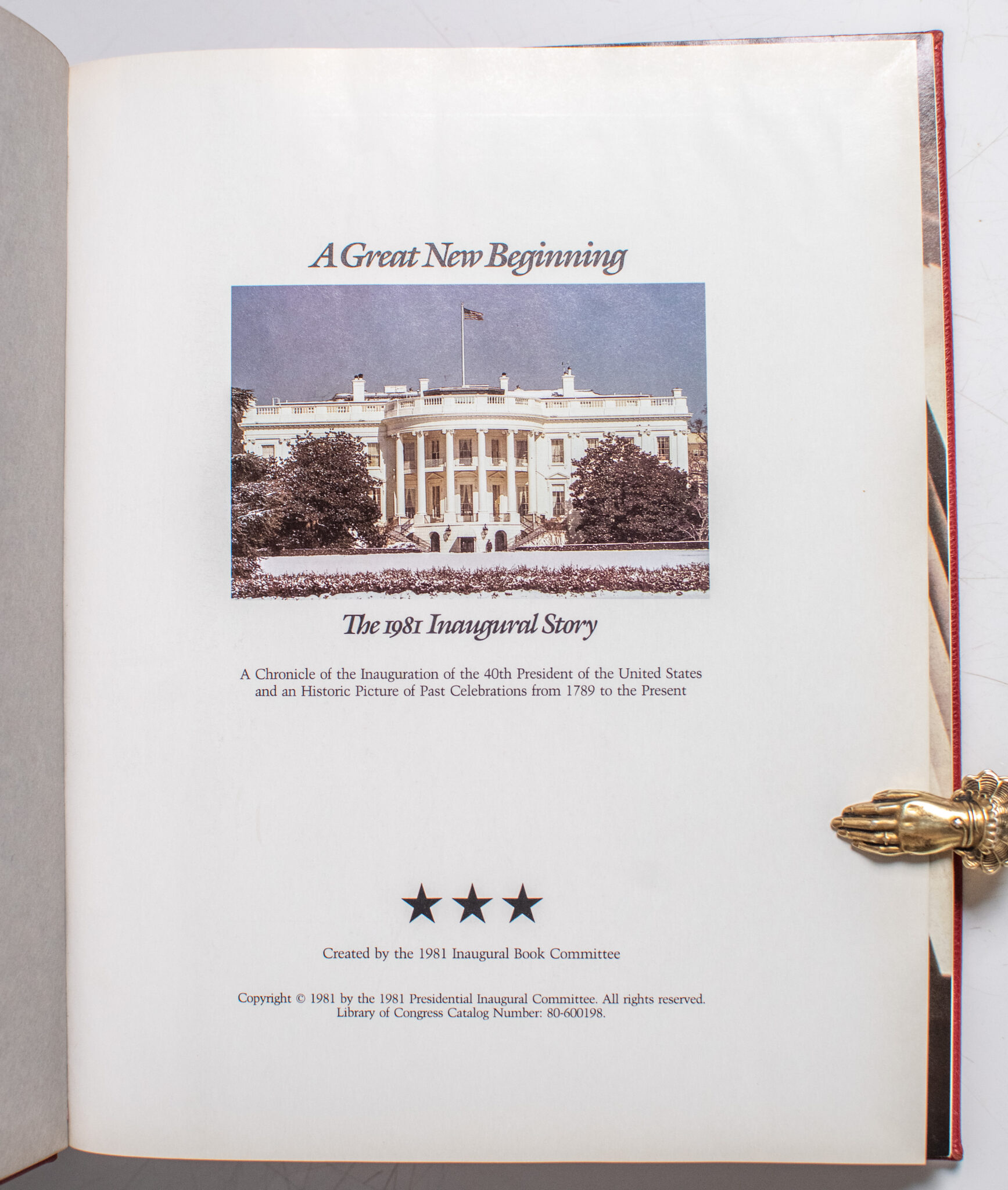 A Great New Beginning: The 1981 Inaugural Story.