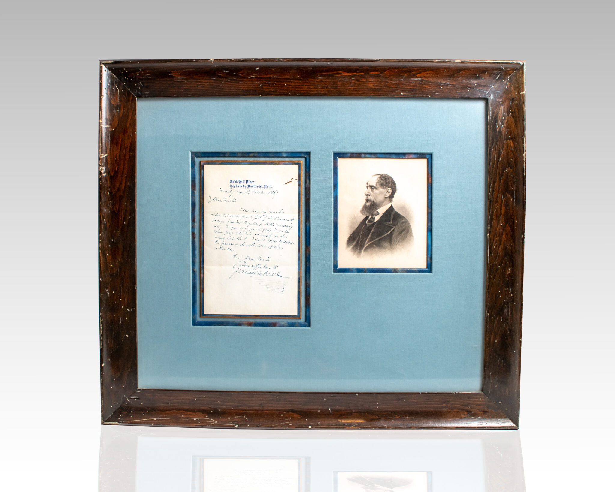 Charles Dickens Autograph Letter Signed.