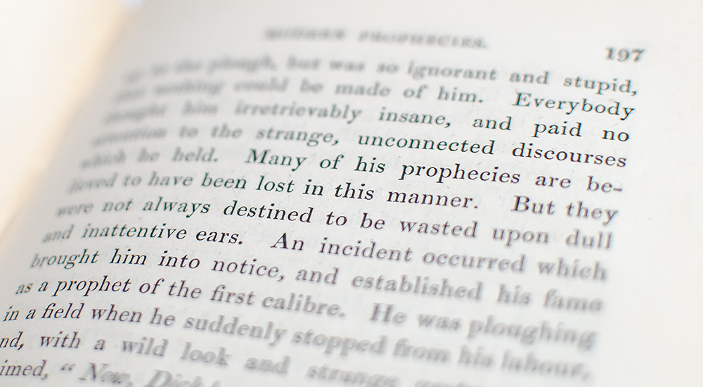 Memoirs of Extraordinary Popular Delusions and the Madness of Crowds.