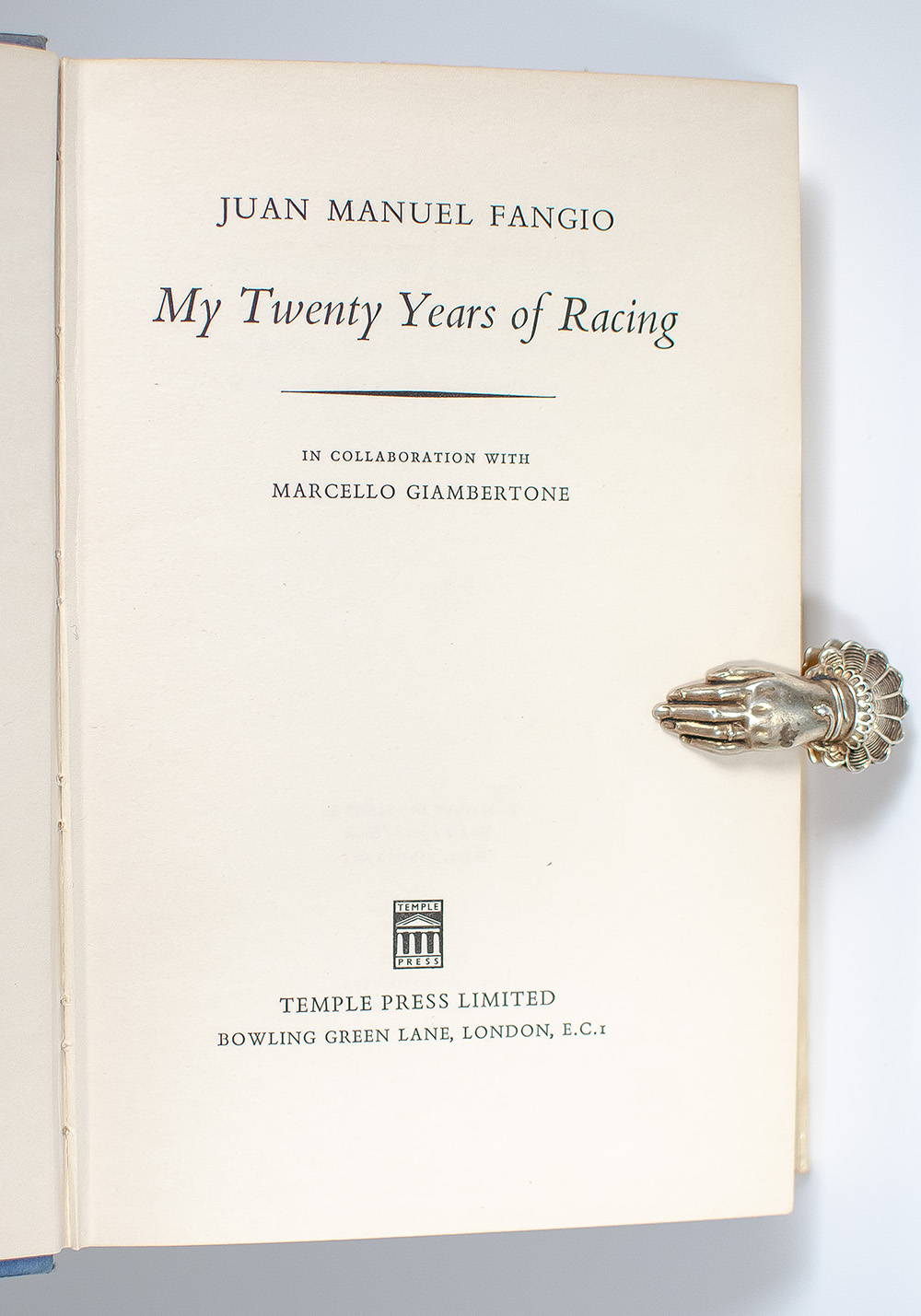 My Twenty Years of Racing.