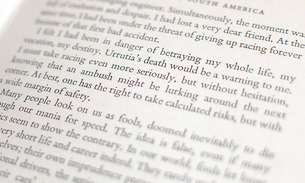 My Twenty Years of Racing.