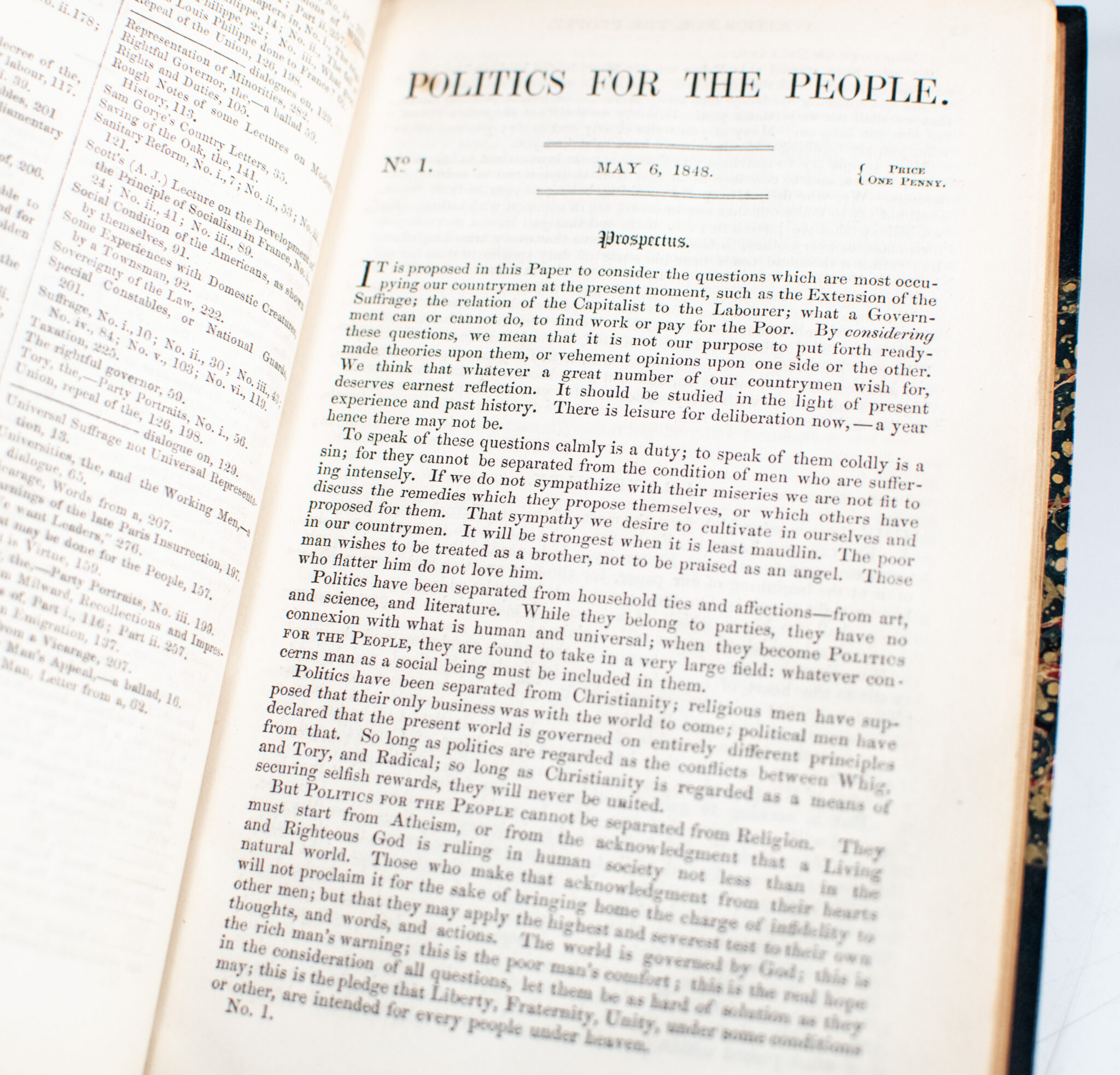 Politics for the People.