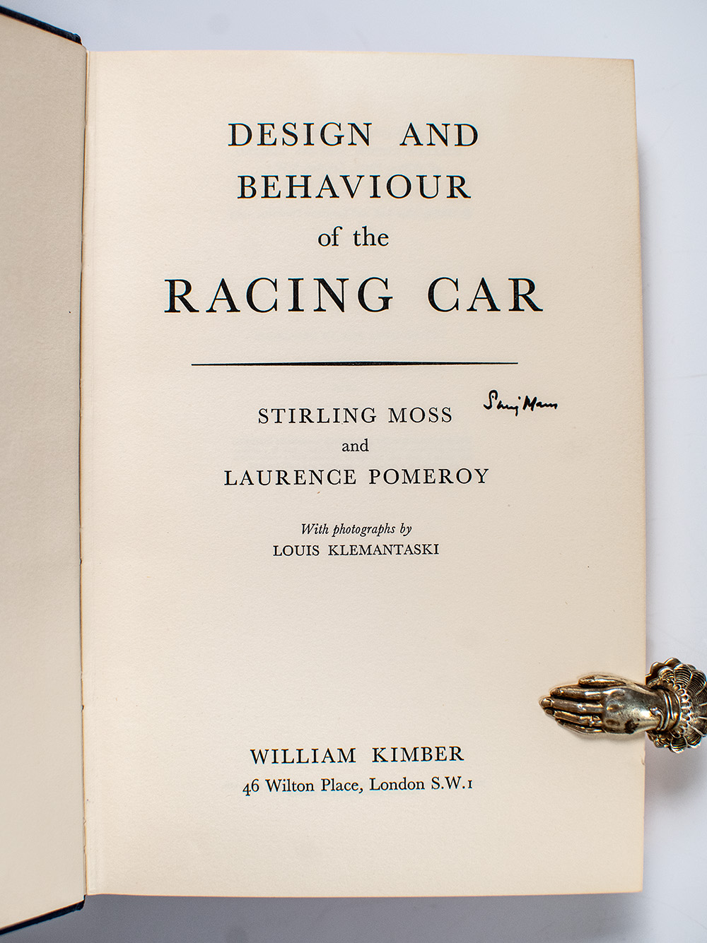 Design and Behaviour of the Racing Car.