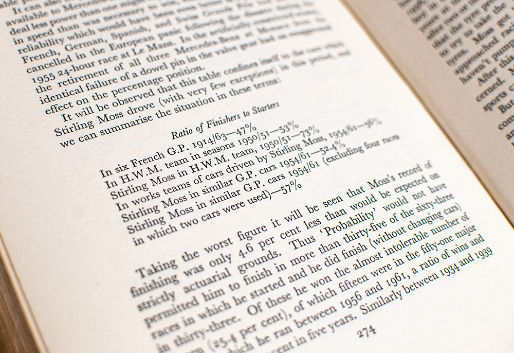 Design and Behaviour of the Racing Car.