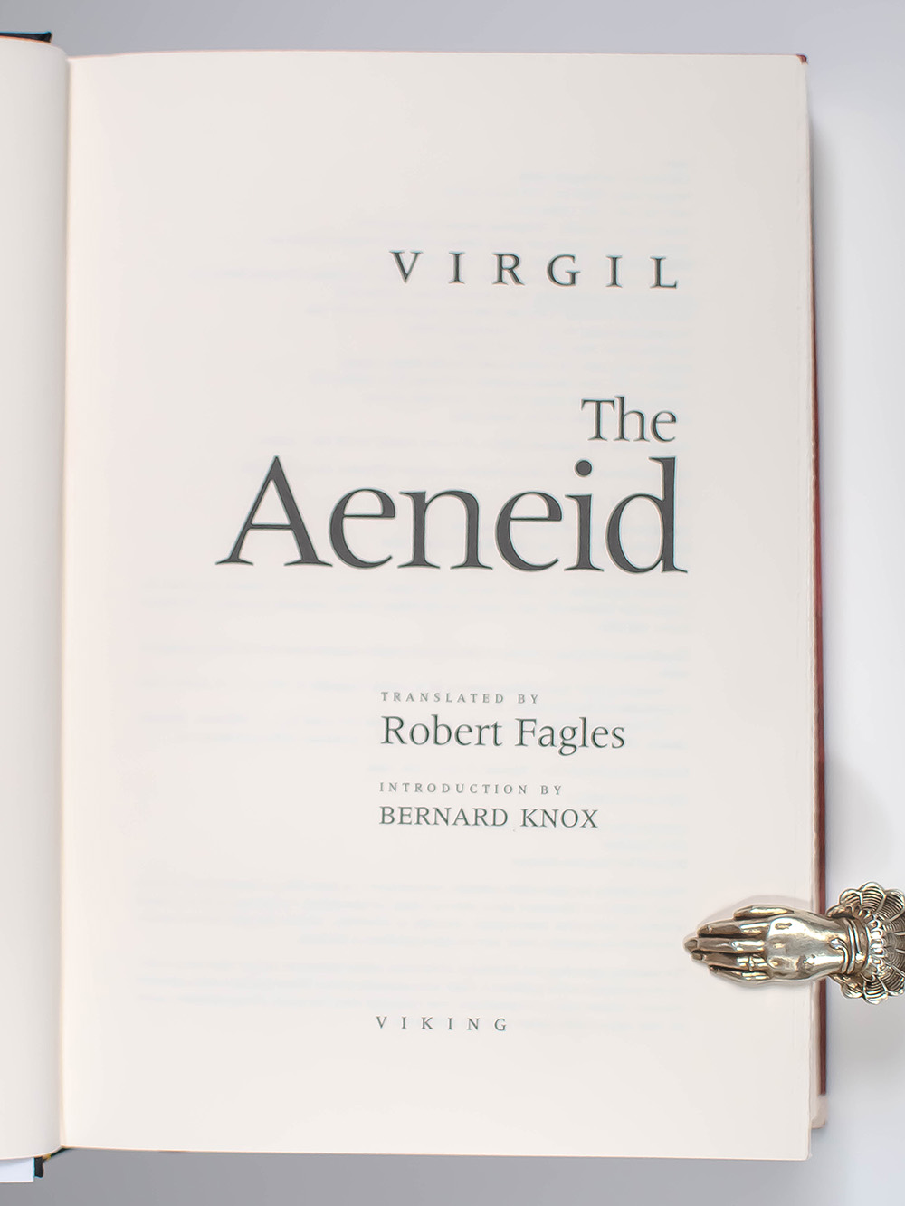 The Aeneid of Virgil.