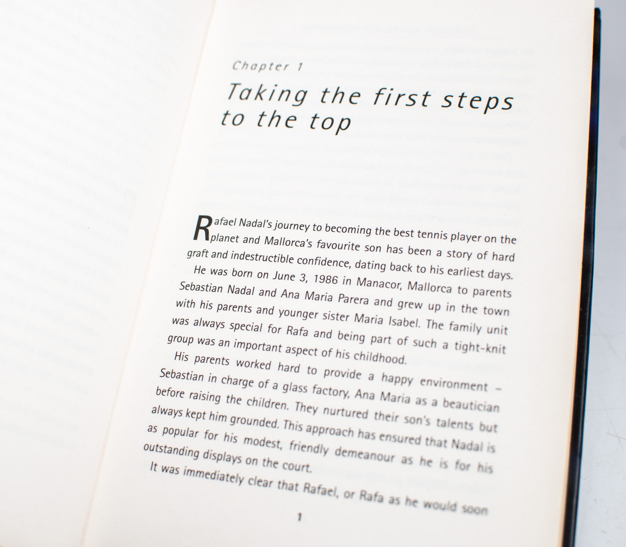 Rafael Nadal: The Biography.