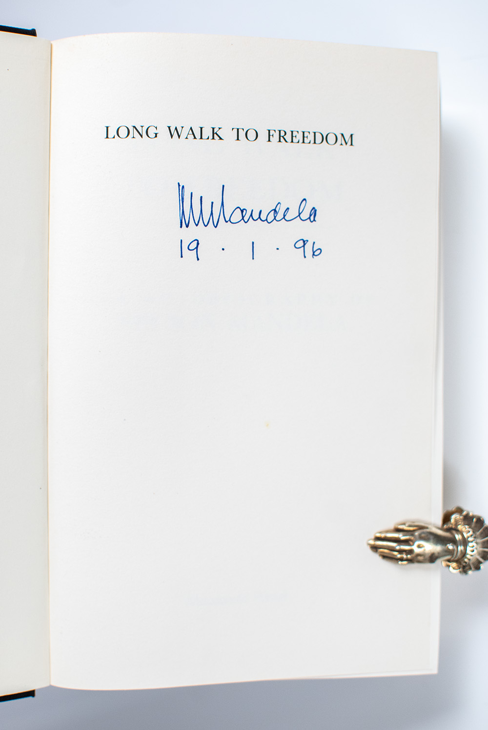 Long Walk To Freedom: The Autobiography of Nelson Mandela.