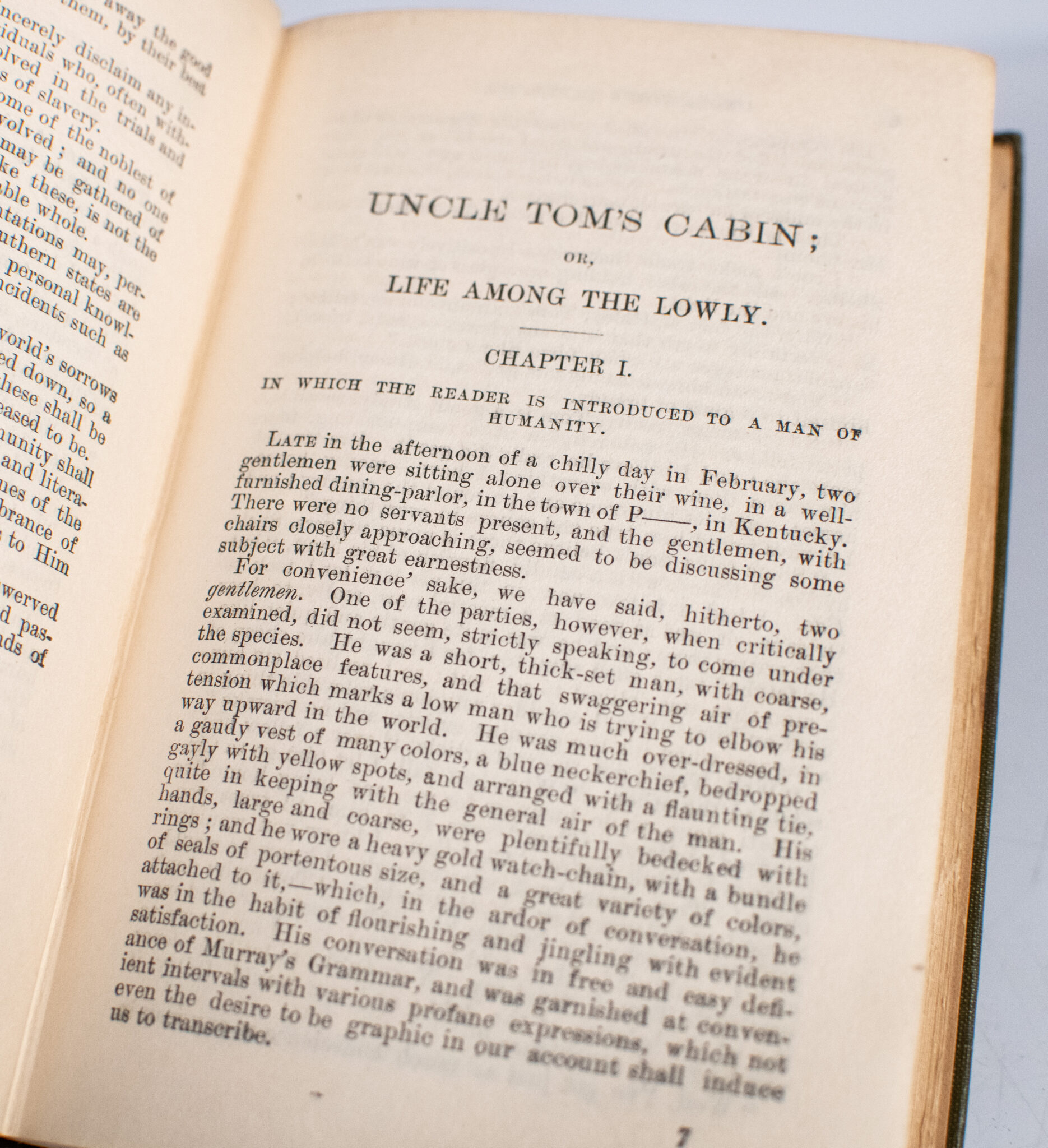 Uncle Tom's Cabin: or, Life Among the Lowly.