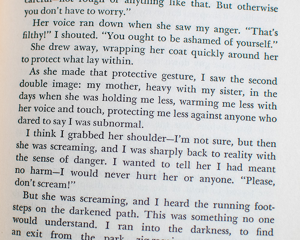 Flowers for Algernon.