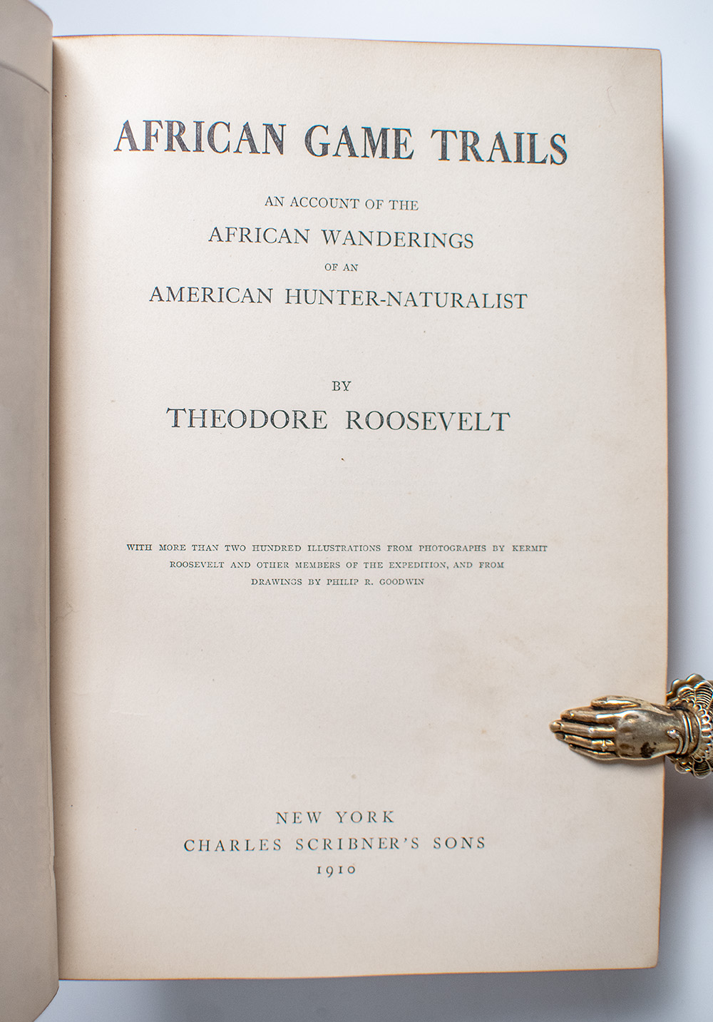 African Game Trails. An Account of the African Wanderings of an American Hunter-Naturalist.