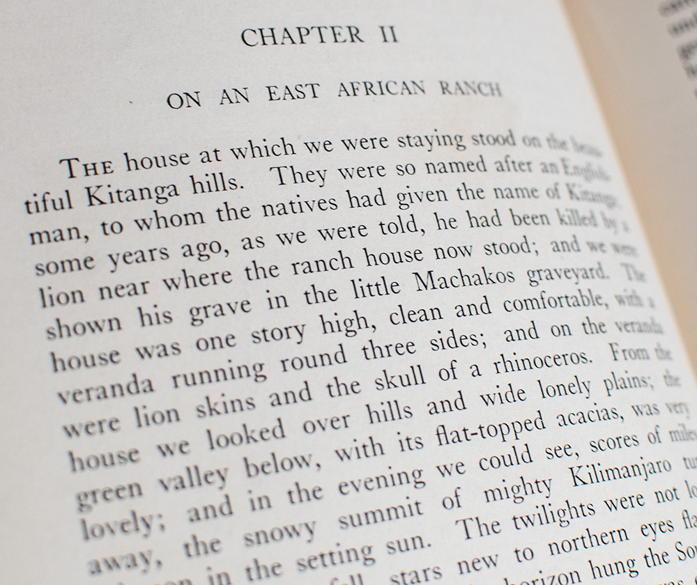 African Game Trails. An Account of the African Wanderings of an American Hunter-Naturalist.
