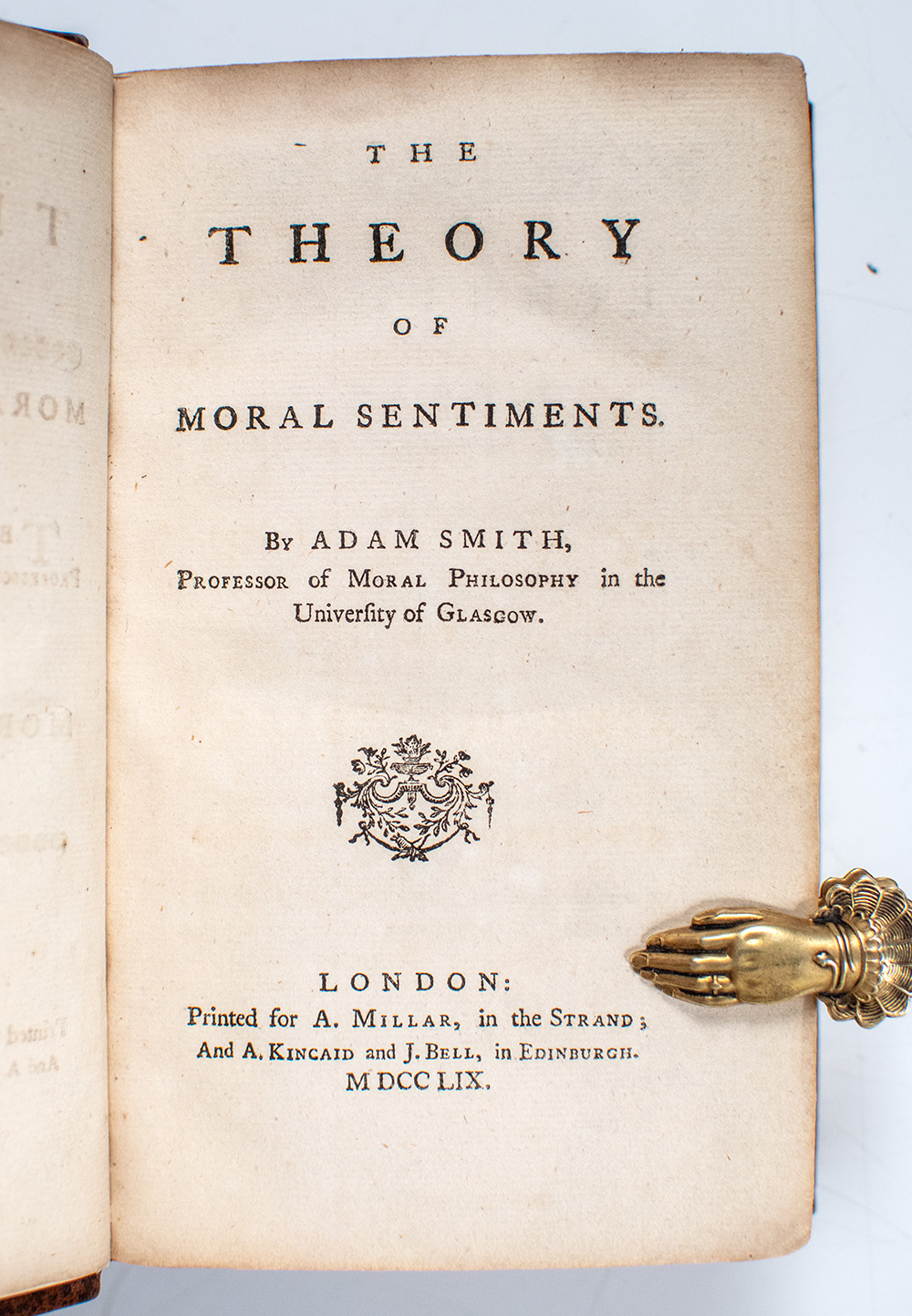 The Theory of Moral Sentiments.