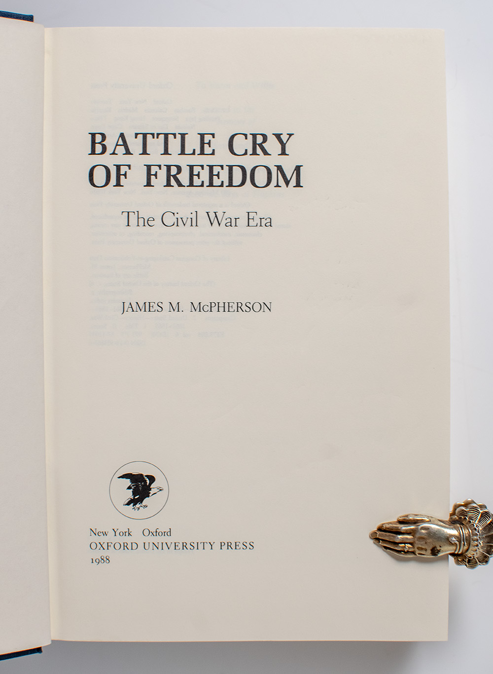 Battle Cry of Freedom: The Civil War Era.