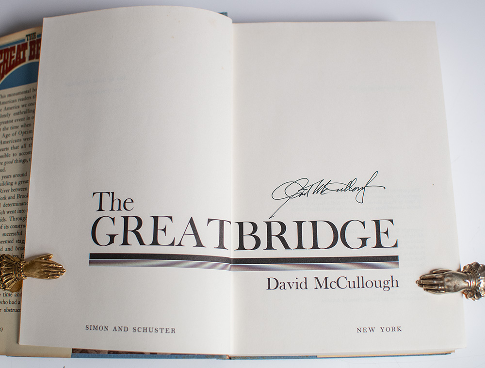 The Great Bridge: The Epic Story of the Building of the Brooklyn Bridge.