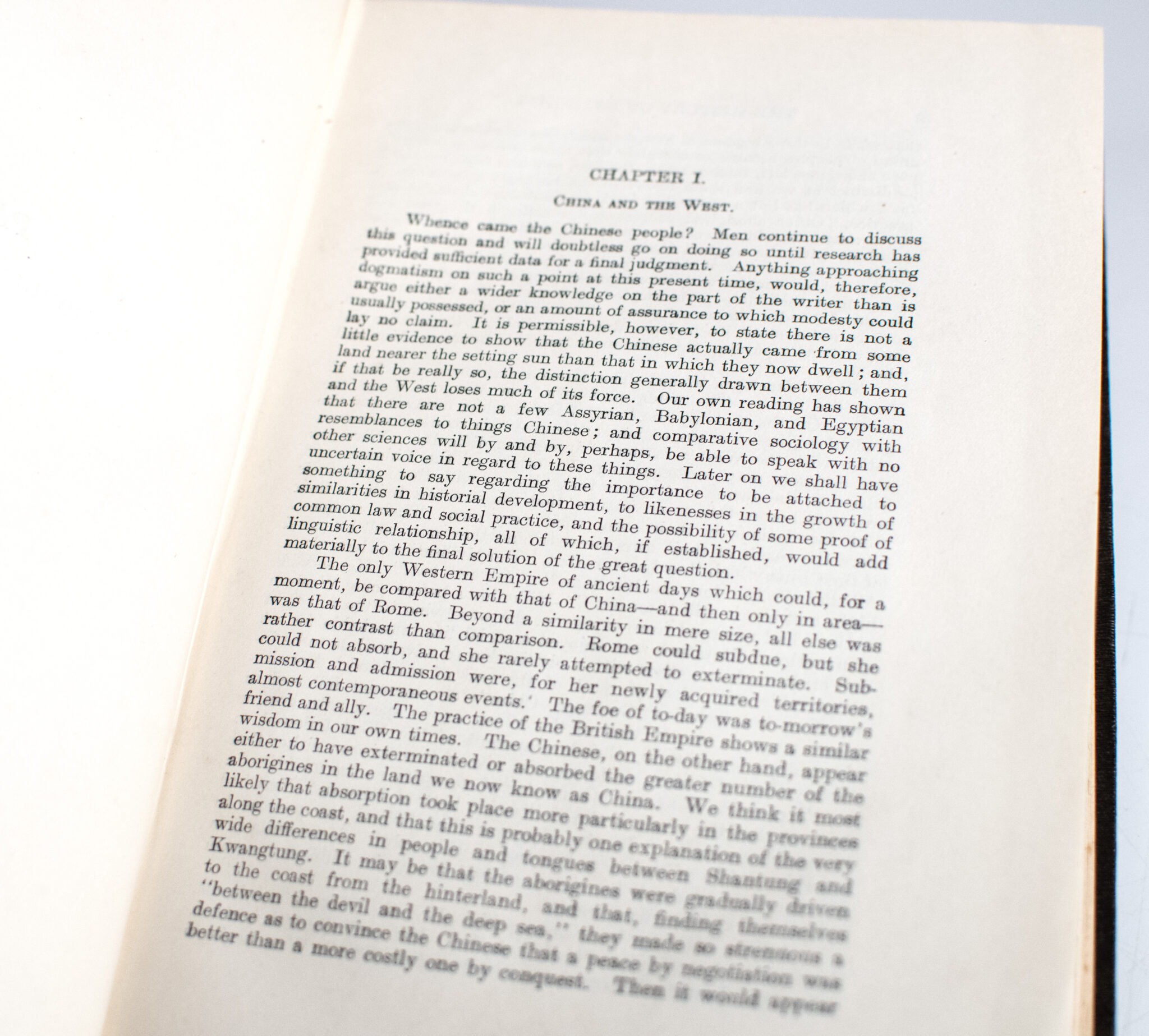 The History of Shanghai.