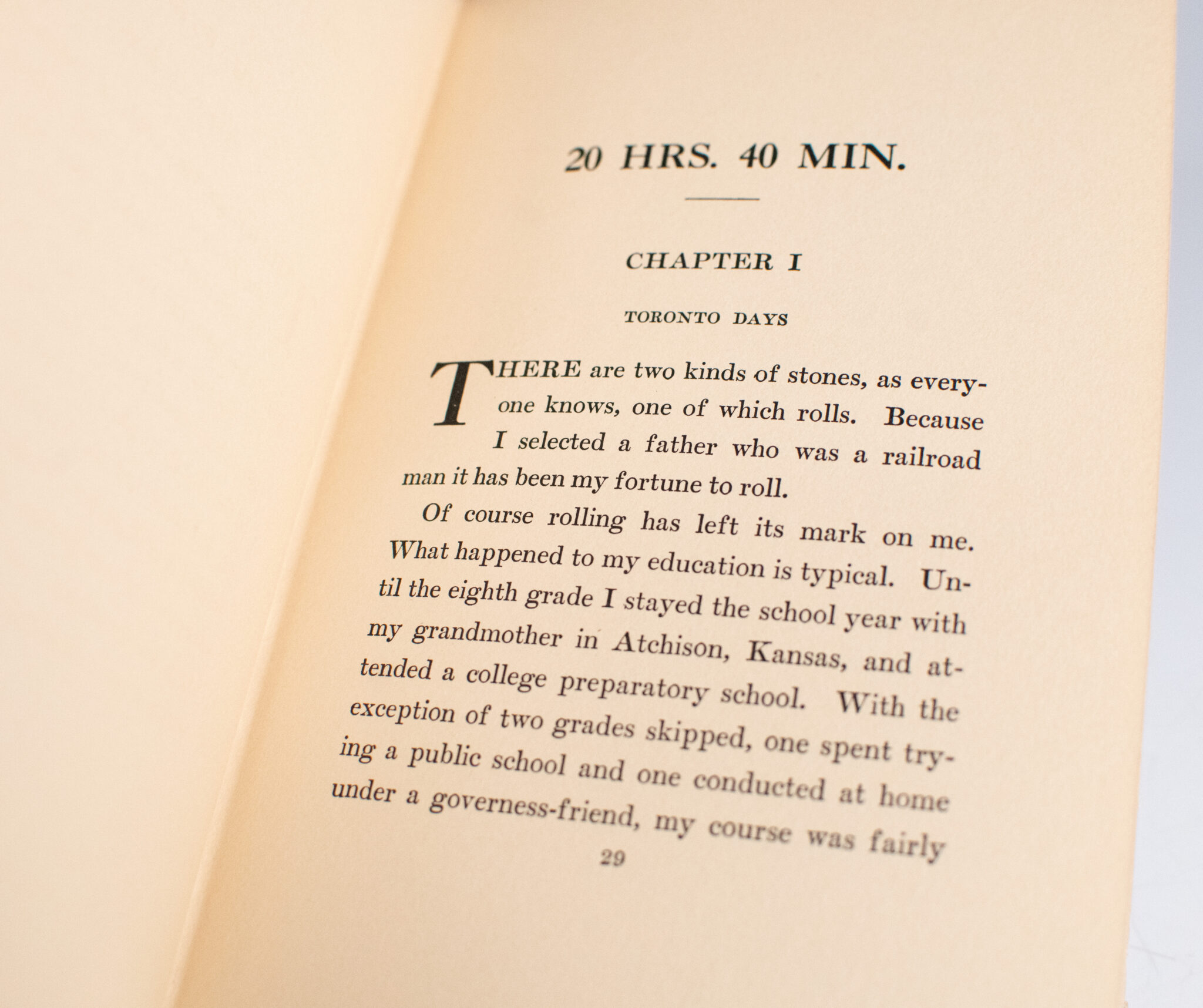 20 Hrs. and 40 Min. Our Flight in the Friendship. The American Girl, First Across the Atlantic by Air, Tells Her Story.